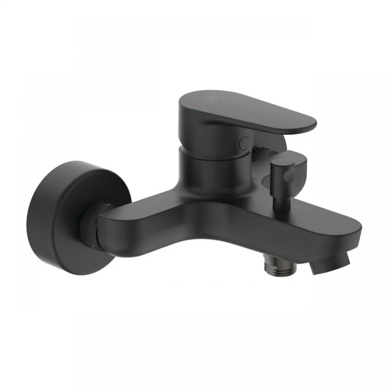 Baterie cada si dus Ideal Standard Cerafine O negru mat monocomanda