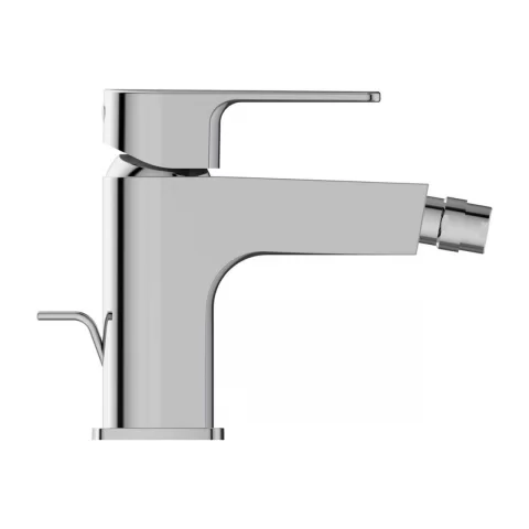 Baterie bideu Ideal Standard Cerafine D crom lucios cu ventil