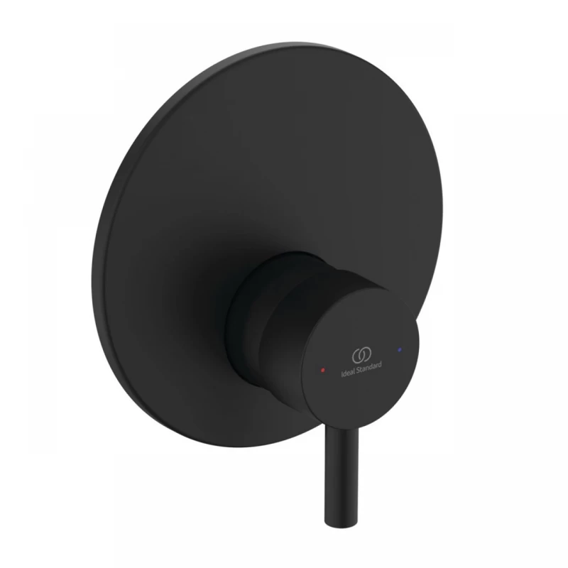 Baterie dus incastrata Ideal Standard Ceraline negru mat