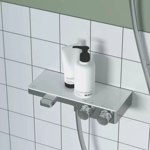 Baterie cada si dus termostatica Ideal Standard Ceratherm S200 crom lucios