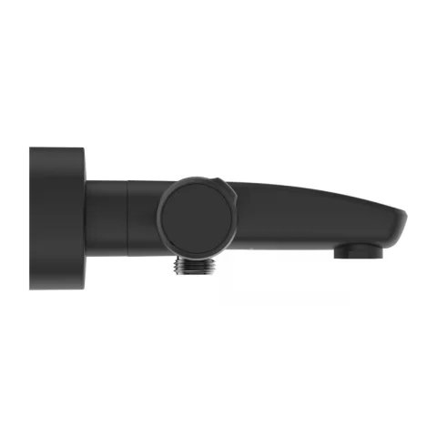 Baterie cada si dus Ideal Standard Ceratherm T25 negru mat termostatica