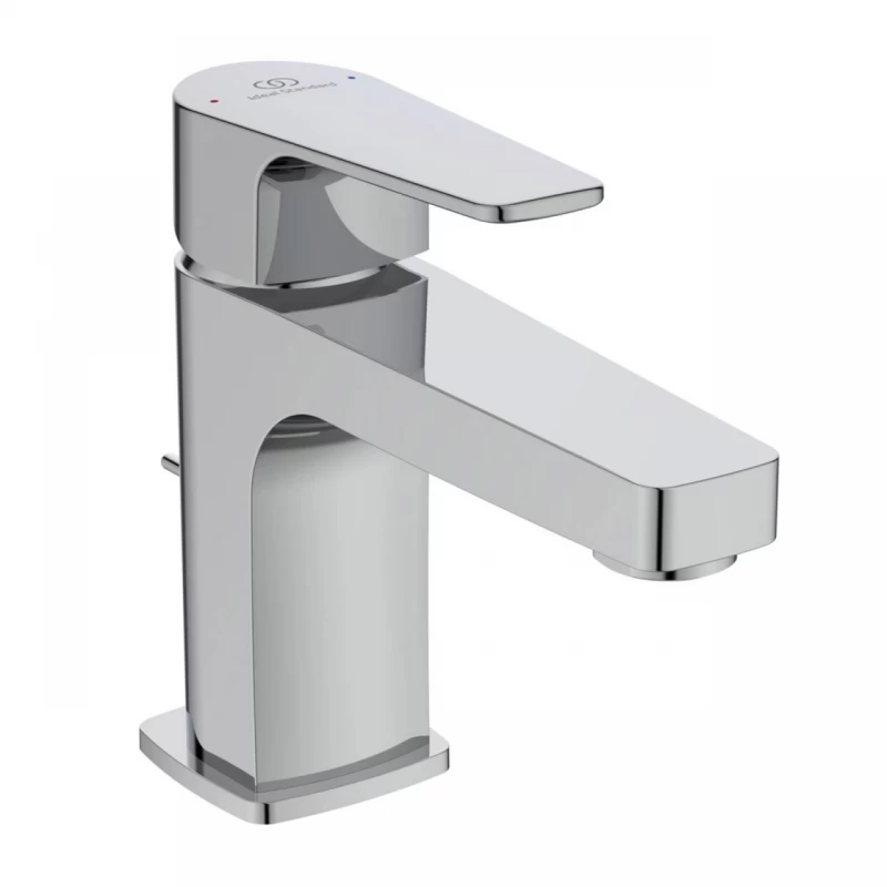 Baterie lavoar Ideal Standard Cerafine D H80 crom lucios cu ventil metalic