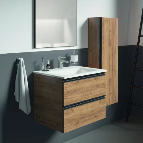 Baterie lavoar Ideal Standard Cerafine D H80 crom lucios cu ventil metalic