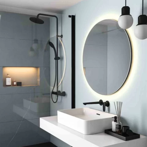 Baterie lavoar incastrata Ideal Standard Cerafine O negru mat