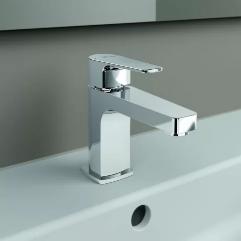 Baterie lavoar Ideal Standard Cerafine D H80 crom lucios cu ventil metalic