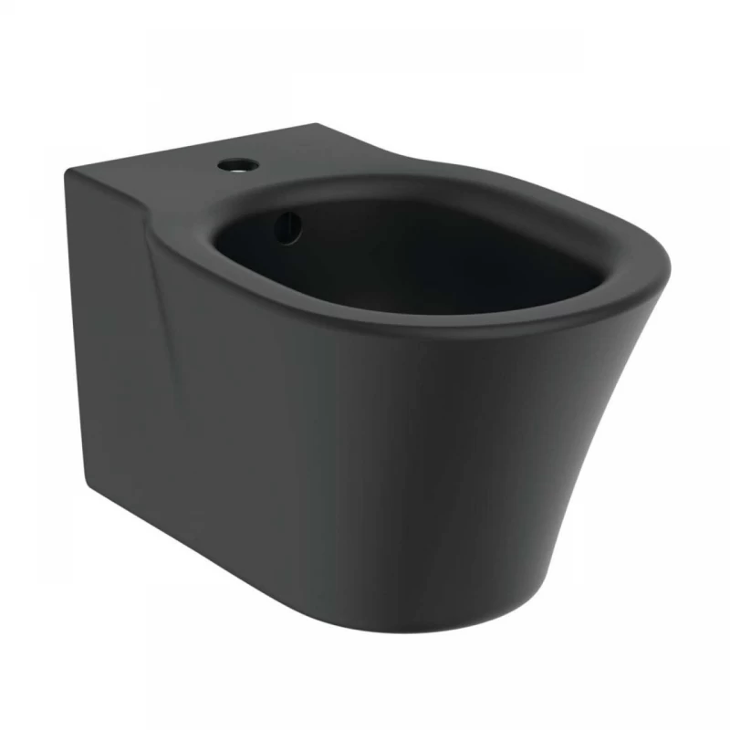 Bideu suspendat Ideal Standard Connect Air 54x36 cm negru mat