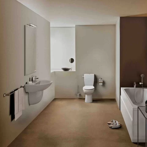 Suport prosop bara Ideal Standard IOM 60 cm crom lucios