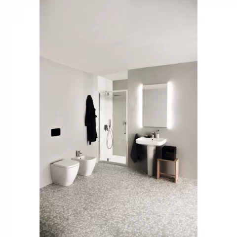 Vas WC pe pardoseala Ideal Standard i.life B RimLS+54x35.5 cm alb lucios