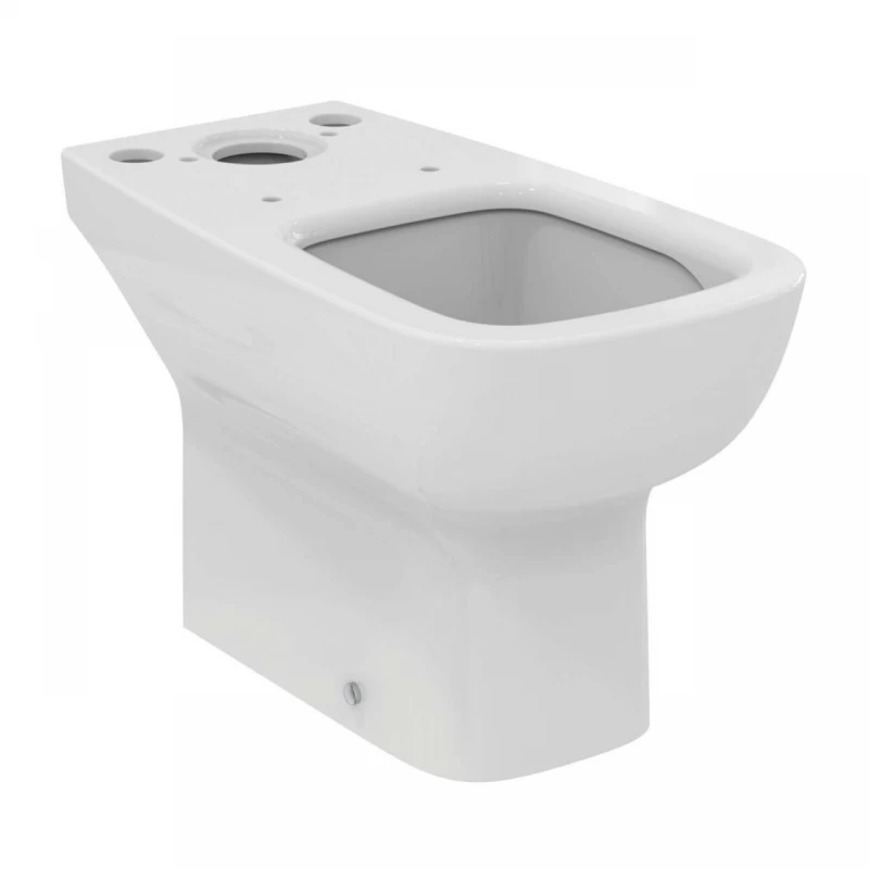 Vas WC pe pardoseala Ideal Standard Esedra AquaBlade 66.5x36.5 cm alb lucios