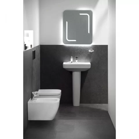 Bideu suspendat Ideal Standard i.life S 48x35.5 cm alb lucios
