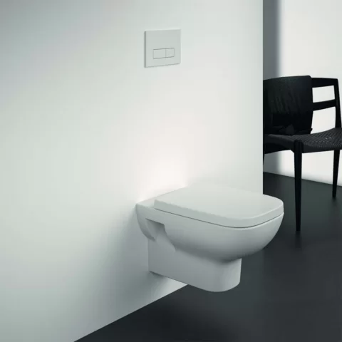 Vas WC suspendat Ideal Standard i.life A RimLS+ 54x35.5 cm alb lucios