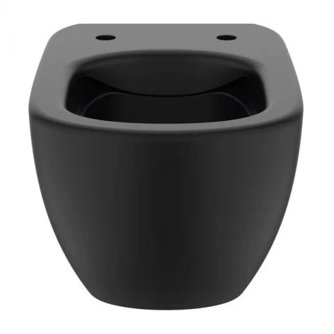 Vas WC suspendat Ideal Standard Tesi RimLS+ 53x36 cm negru mat