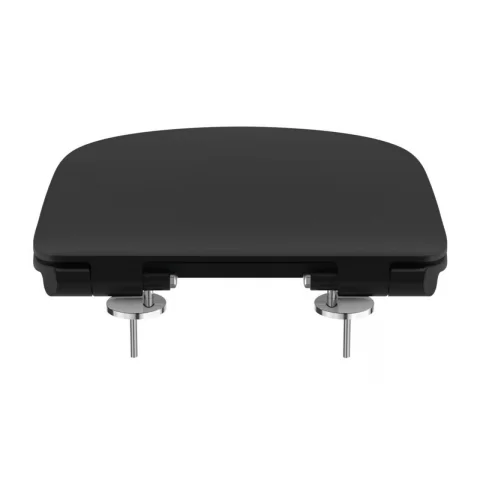 Capac WC cu inchidere lenta Ideal Standard Tesi slim negru mat