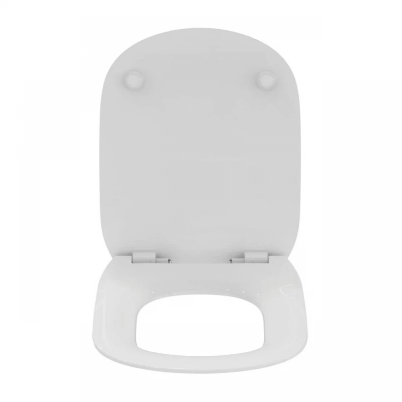 Capac WC cu inchidere normala Ideal Standard Tesi slim alb lucios