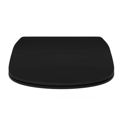 Capac WC cu inchidere lenta Ideal Standard Tesi slim negru mat