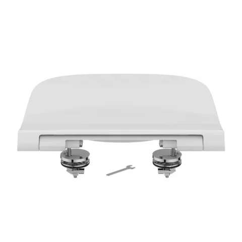 Capac WC cu inchidere normala Ideal Standard i.life S slim alb lucios