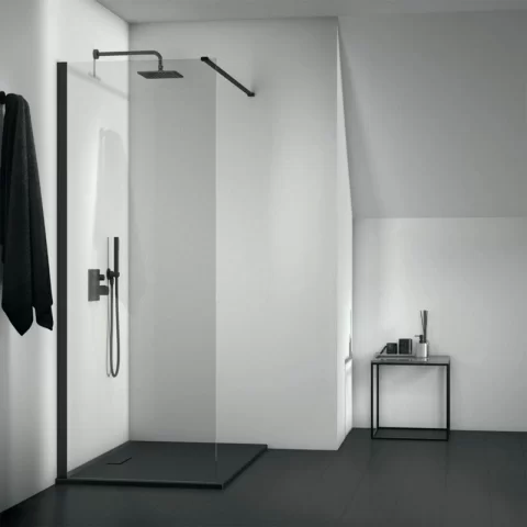 Para de dus Ideal Standard Multisuite negru mat 1 jet