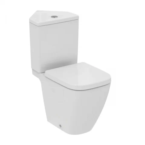 Rezervor WC cu alimentare inferioara Ideal Standard i.life S alb cu montaj pe colt