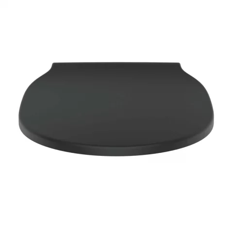 Capac WC cu inchidere lenta Ideal Standard Connect Air slim negru mat