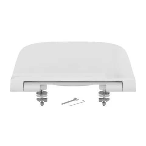 Capac WC cu inchidere normala Ideal Standard i.life A slim alb lucios