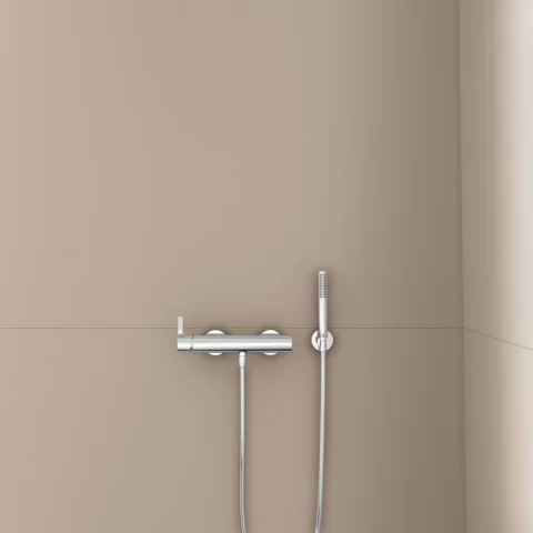 Suport pentru para dus Ideal Standard Multisuite rotund crom lucios