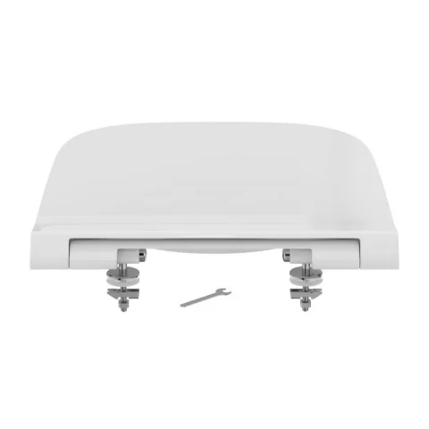 Capac WC cu inchidere lenta Ideal Standard i.life A slim alb lucios