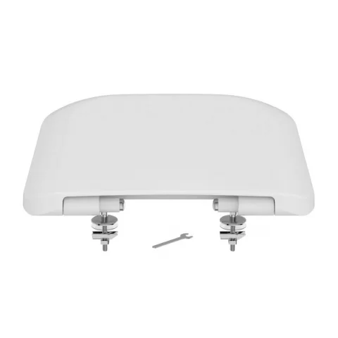 Capac WC cu inchidere lenta Ideal Standard Tonic II slim alb lucios