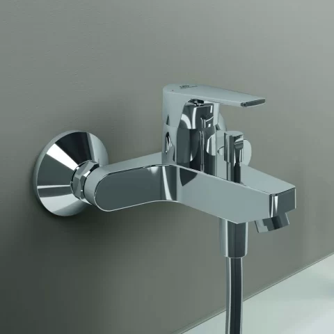 Baterie cada si dus Ideal Standard Cerafine D crom lucios monocomanda 