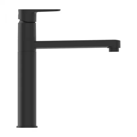Baterie bucatarie Ideal Standard Cerafine O negru mat monocomanda