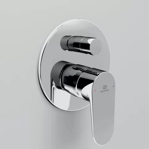 Baterie cada si dus incastrata Ideal Standard Cerafine O crom lucios monocomanda