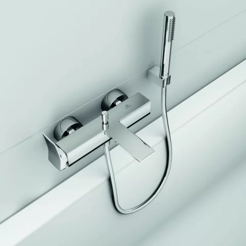 Set PROMO baterie cada si dus Ideal Standard Conca crom lucios cu set de dus
