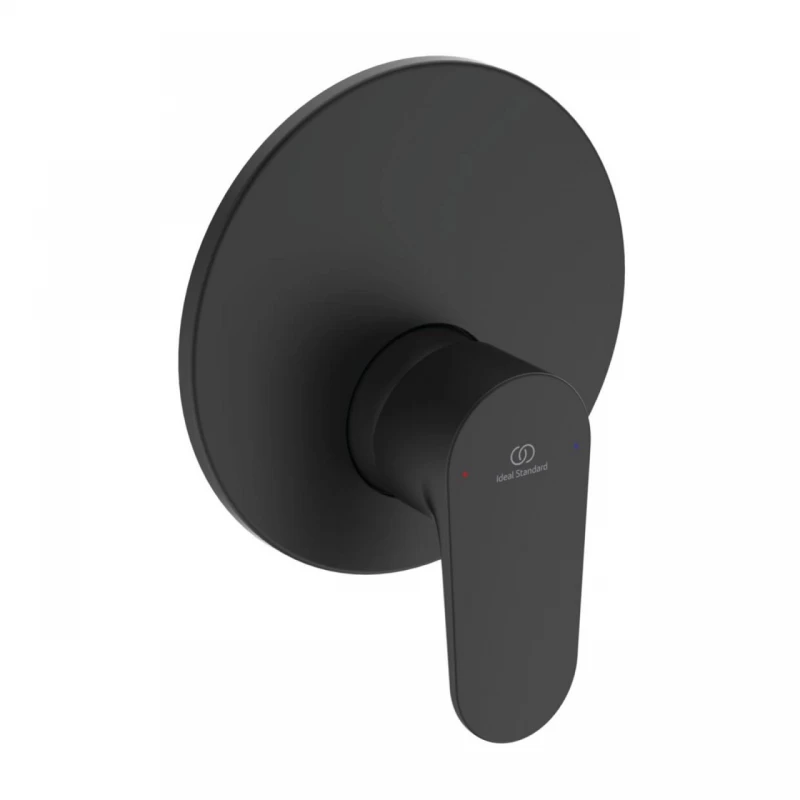 Baterie dus incastrata Ideal Standard Cerafine O negru mat monocomanda 