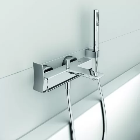 Set PROMO baterie cada si dus Ideal Standard Conca crom lucios cu set de dus