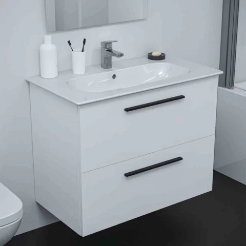 Lavoar pe mobilier Ideal Standard i.life A 84x46 cm alb lucios