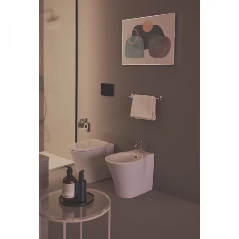 Baterie bideu Ideal Standard Ceraline crom lucios cu ventil metalic