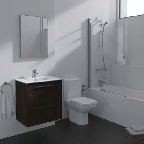 Lavoar pe mobilier Ideal Standard i.life A 64x46 cm alb lucios