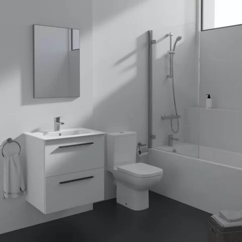 Vas WC pe pardoseala Ideal Standard I.Life A alb lucios 66.5x36 cm rimless