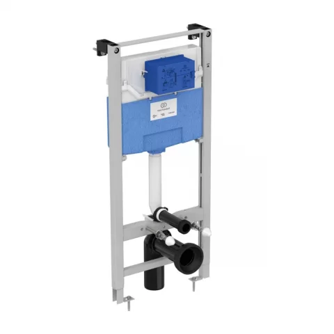 Set PROMO vas WC suspendat Ideal Standard Tesi 53x36 cm cu rezervor ProSys 120P si capac alb slim softclose