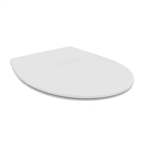 Capac WC cu inchidere lenta Ideal Standard Eurovit alb lucios slim