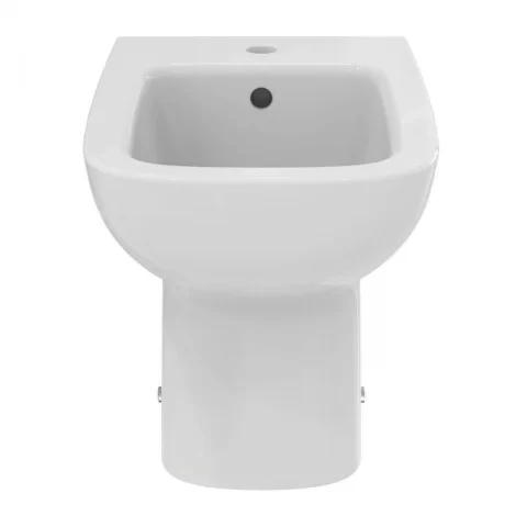 Bideu pe pardoseala Ideal Standard i.life A BTW 54x35.5 cm alb lucios