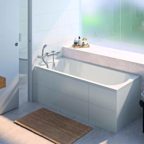 Cada rectangulara Ideal Standard Simplicity 170x70 cm alb lucios