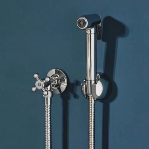 Set de dus igiena intima Ideal Standard IdealSpray crom lucios