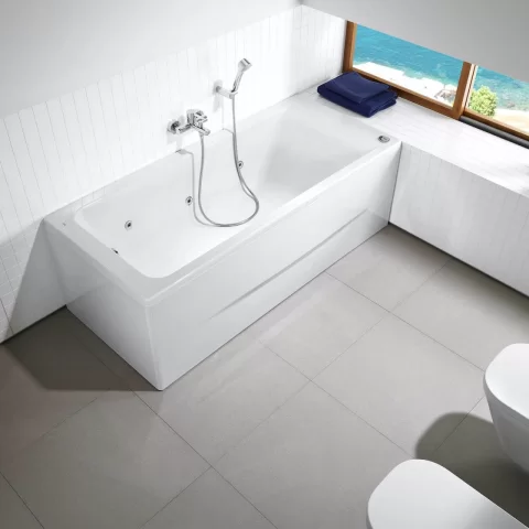 Cada cu sistem hidromasaj Roca Easy Tonic 150x70 cm alb