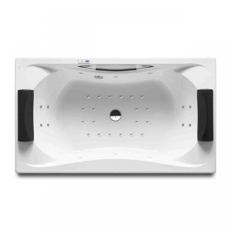 Cada cu sistem hidromasaj Roca BeCool Total 180x90 cm alb