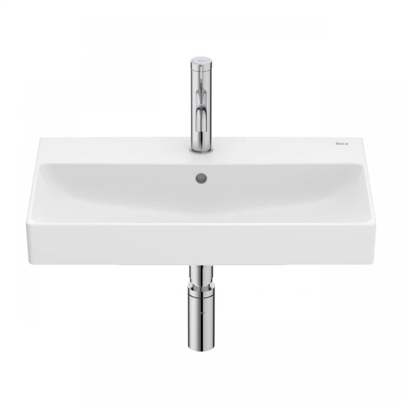 Lavoar suspendat Roca Ona 60x36 cm Fineceramic alb mat