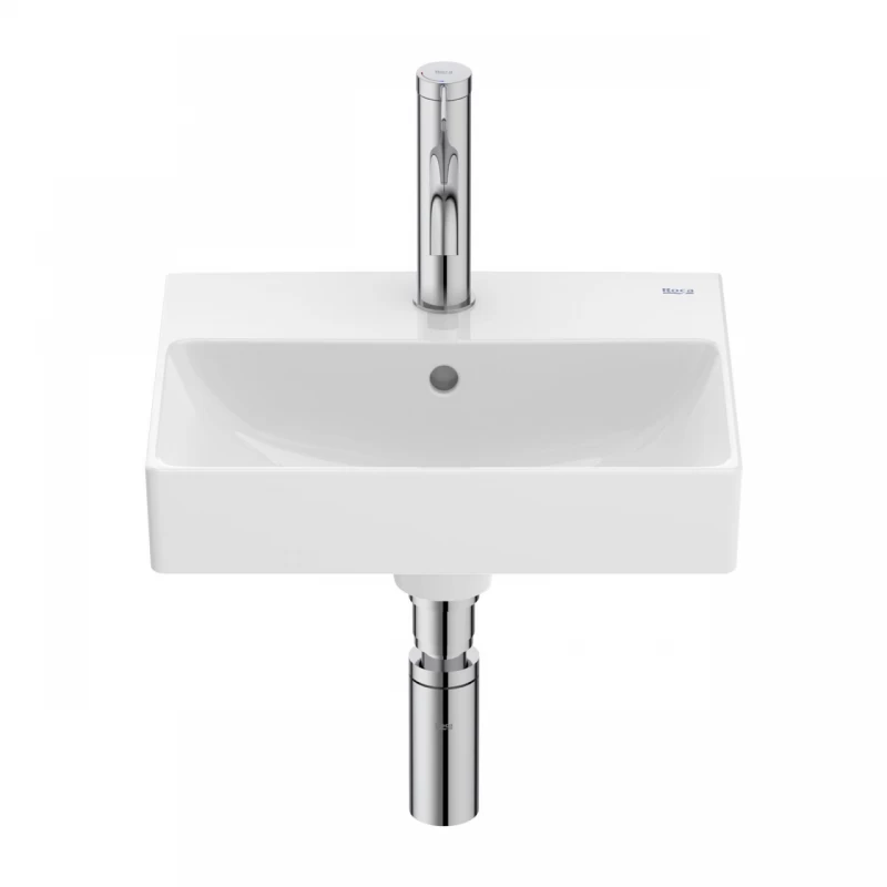 Lavoar suspendat Roca Ona 40x32 cm Fineceramic alb lucios