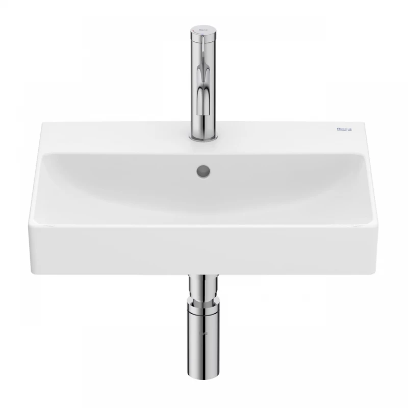 Lavoar suspendat Roca Ona 50x36 cm Fineceramic alb mat