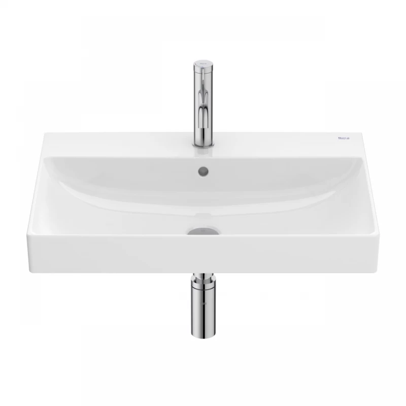 Lavoar suspendat Roca Ona 65x46 cm Fineceramic alb lucios Supraglaze