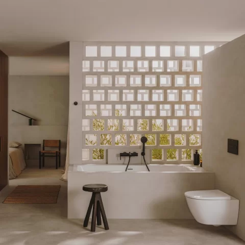 Baterie cada si dus Roca Ona cu divertor automat crom lucios