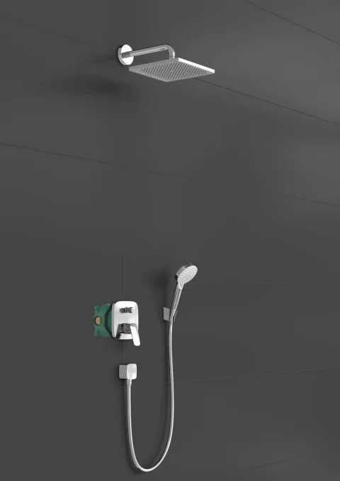 Sistem dus complet, Hansgrohe Crometta E240/Logis  montaj incastrat